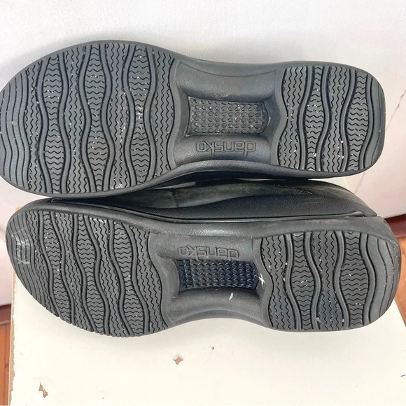 Dansko Loafer Chunky Mary Jane Shoe Oiled Leather Comfort Work Shoe W 41/10.5 - Picture 8 of 9